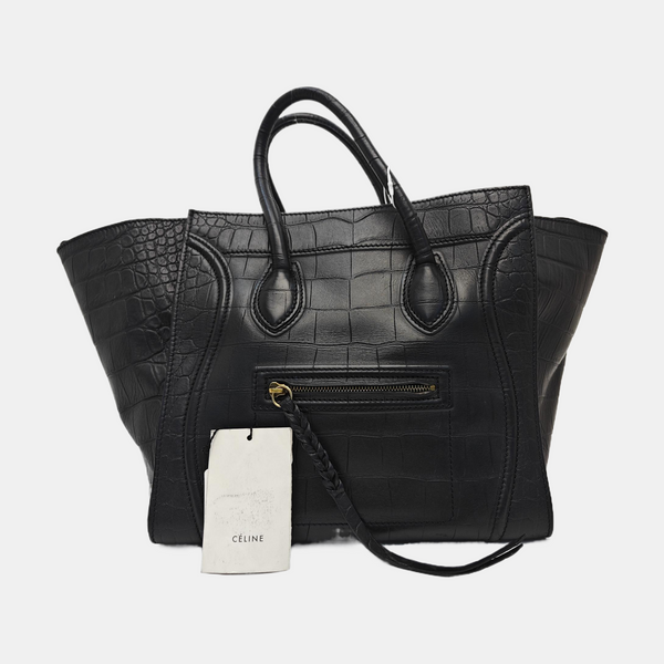 PHANTOM Medium Calfskin Black