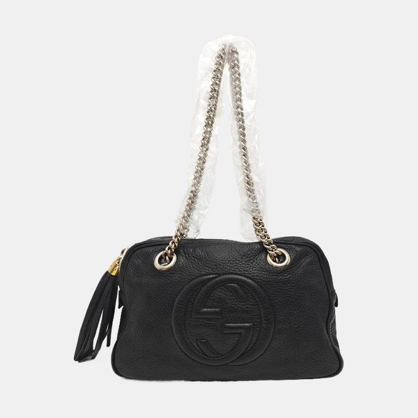 Soho Medium Calfskin Black
