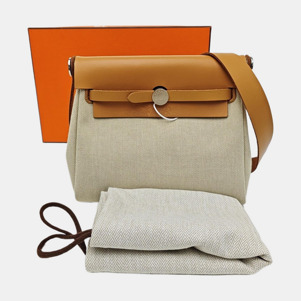 Bolso Herbag Mini Canvas Beige