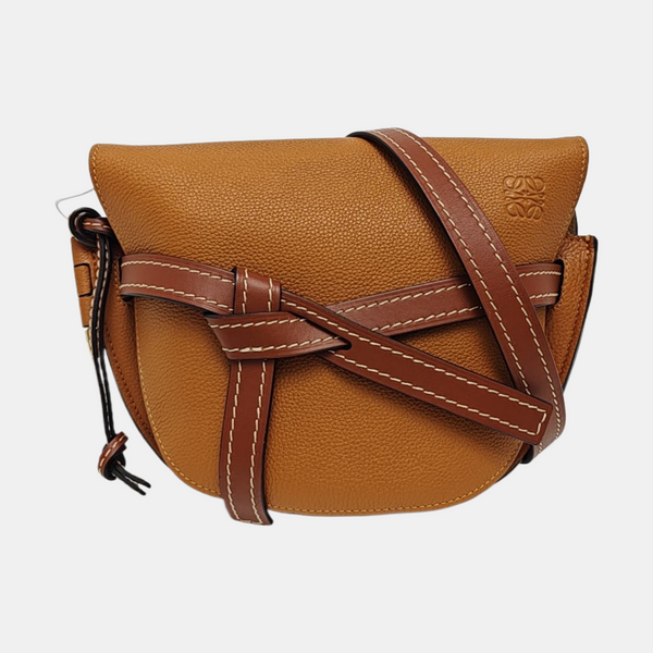 Gate Small Calfskin Brown