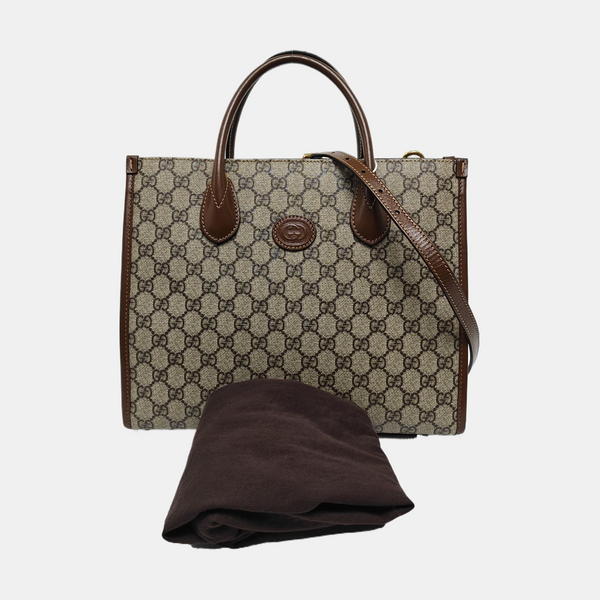 Retro Small Monogram Coated Canvas Brown