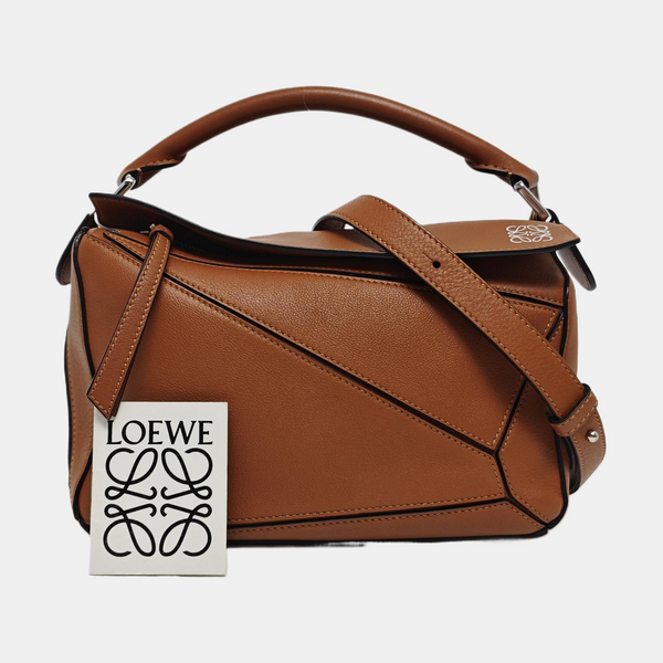 Puzzle Small Calfskin Brown