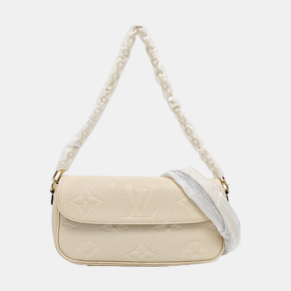 IVY Monogram Calfskin Beige