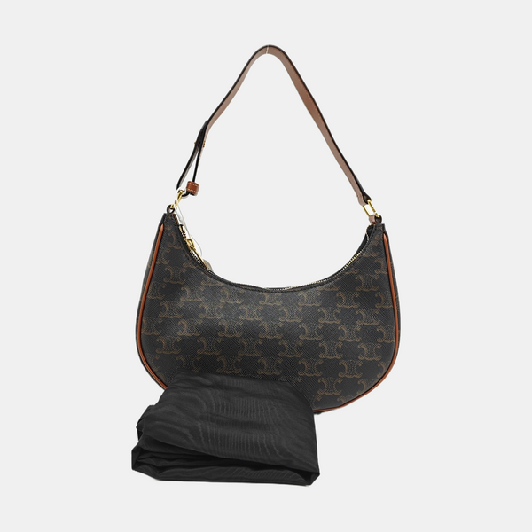 AVA Small Coated Canvas Brown