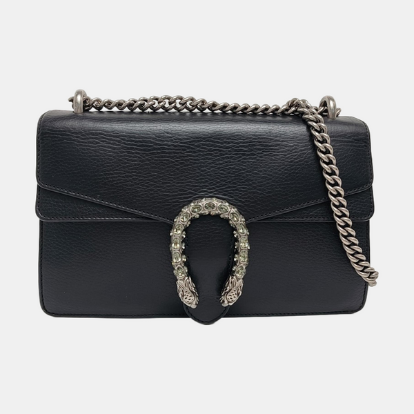 Authenticated pre-owned Dionysus Small Calfskin Black - Shoulder Bag at Looply