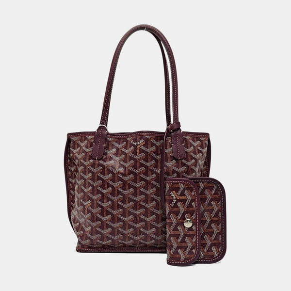 Anjou Mini Coated Canvas Red