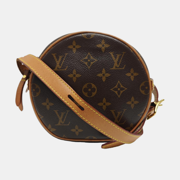 BOITE CHAPEAU PM Monogram Coated Canvas Brown