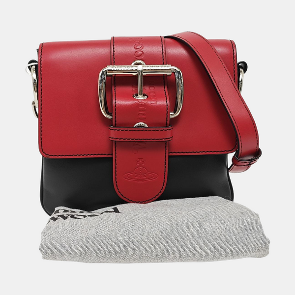 Calfskin Shoulder Bag Black
