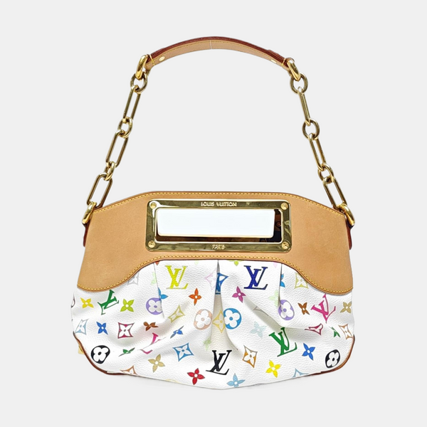 LV × TM JUDY PM Monogram Coated Canvas White
