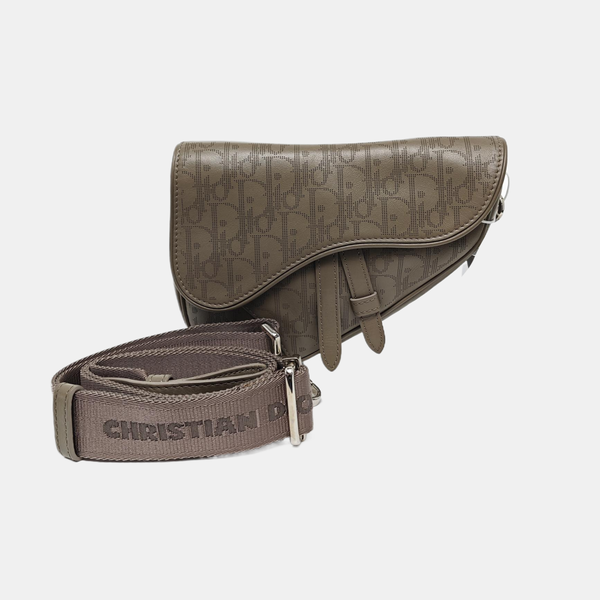Saddle Mini Calfskin Brown