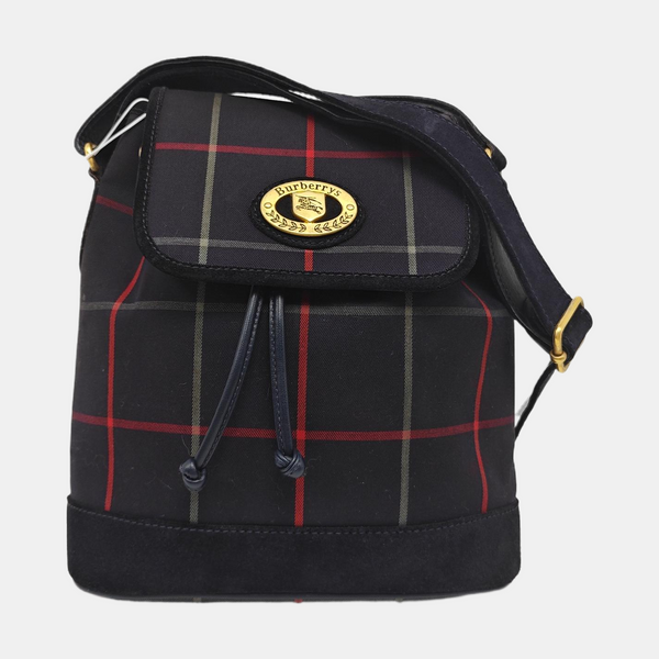 Canvas Shoulder Bag Black