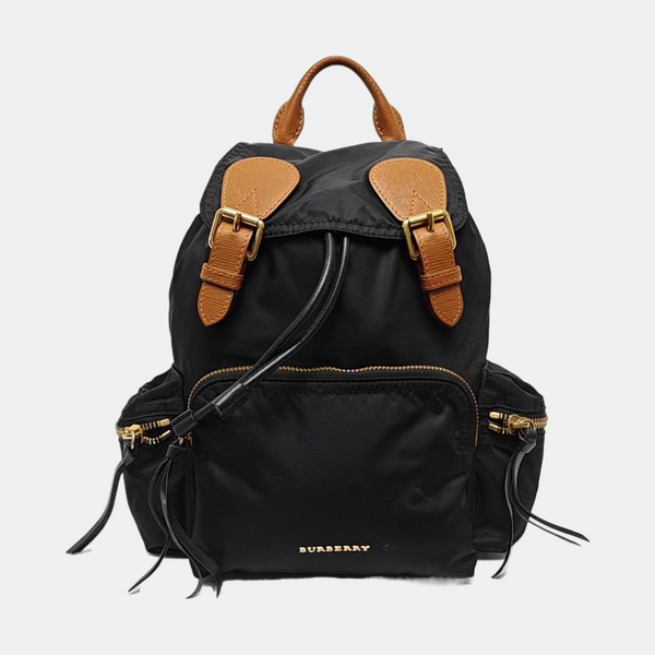The Rucksack Medium Nylon Black
