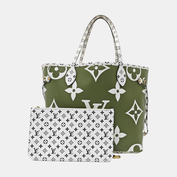 NEVERFULL MM Monogram Coated Canvas Multicolor