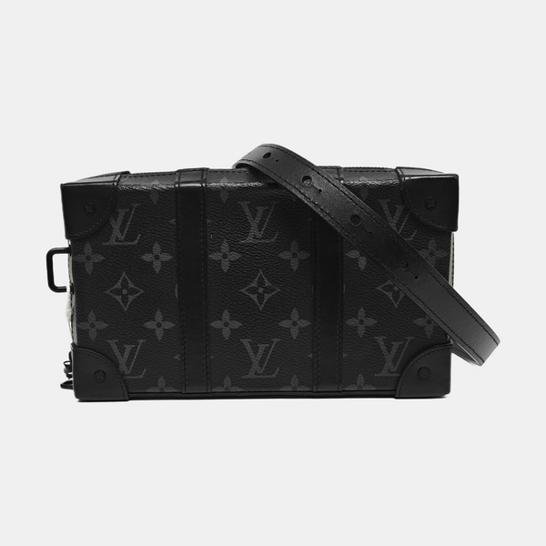 WALLET TRUNK Monogram Coated Canvas Gray