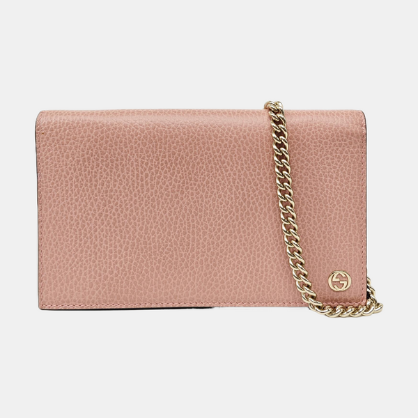 GG Marmont Super Mini Calfskin Pink