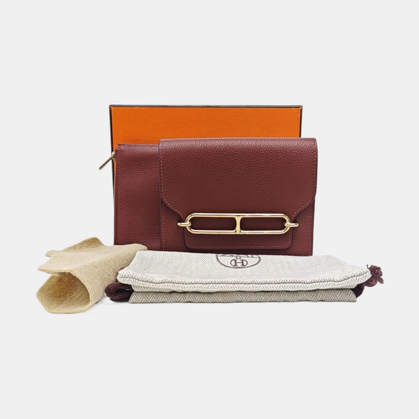 Roulis Slim Evercolor Red Wallet
