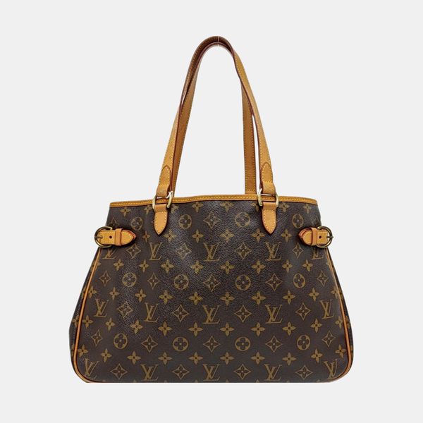 BATIGNOLLES GM Monogram Coated Canvas Brown