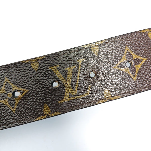 Coated Canvas Belt Brown