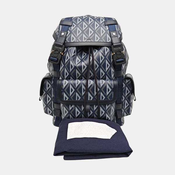 Hit The Road Coated Canvas Blue