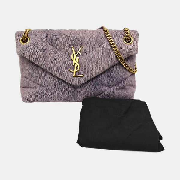 PUFFER Chevron Canvas Purple