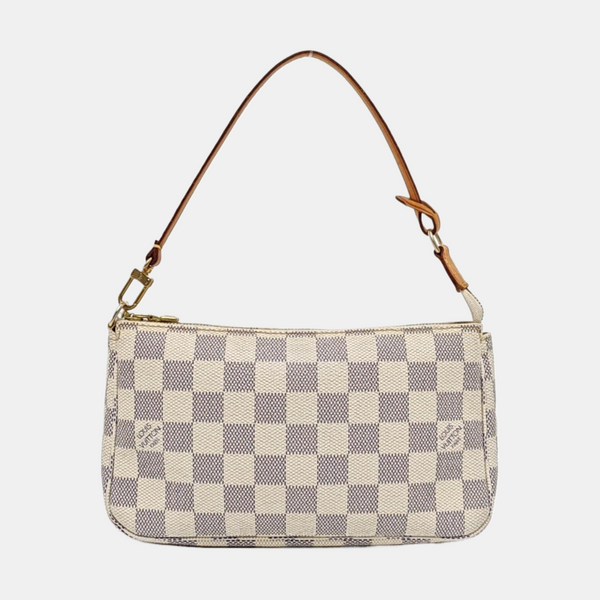 ACCESSOIRES GM Damier Azur Coated Canvas White