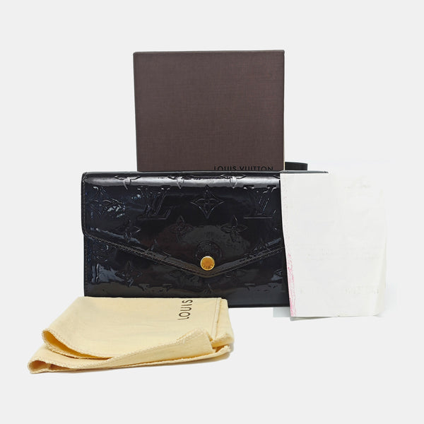 SARAH Patent Leather Red Wallet