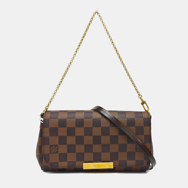 FAVORITE PM Coated Canvas Brown
