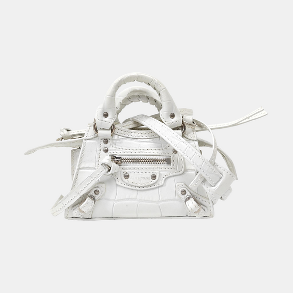 Neo Classic Nano Calfskin White