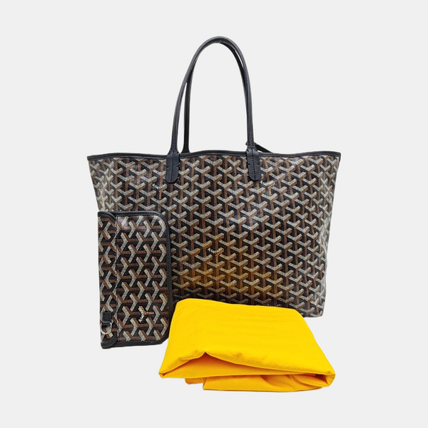Saint Louis PM Coated Canvas Black