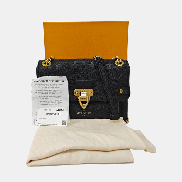 VAVIN BB Monogram Calfskin Black
