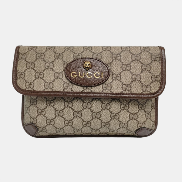 Neo Vintage Monogram Coated Canvas Beige