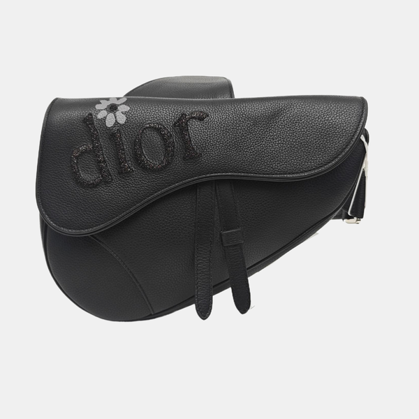Dior By Erl Medium Calfskin Black