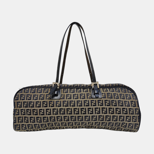 Canvas Top Handle Bag Blue