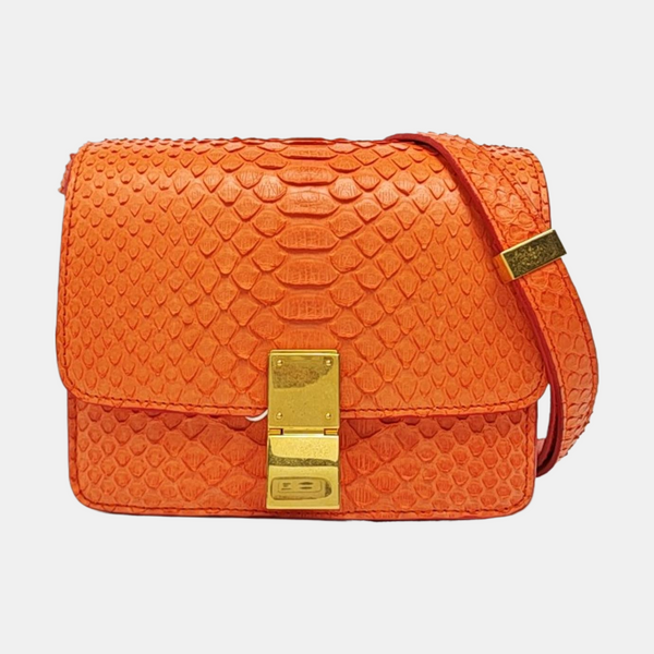 Caja Clásica Mini Pitón Naranja