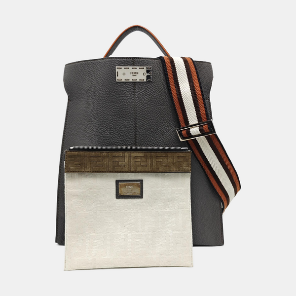 Peekaboo Calfskin Gray