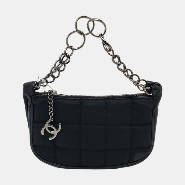 Quilted Canvas Black