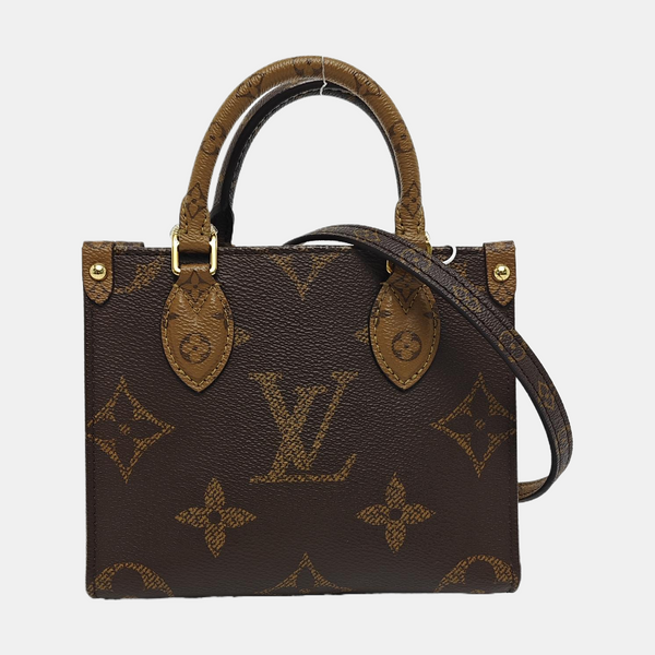 ONTHEGO BB Monogram Coated Canvas Brown