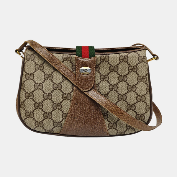 Ophidia Monogram Coated Canvas Beige