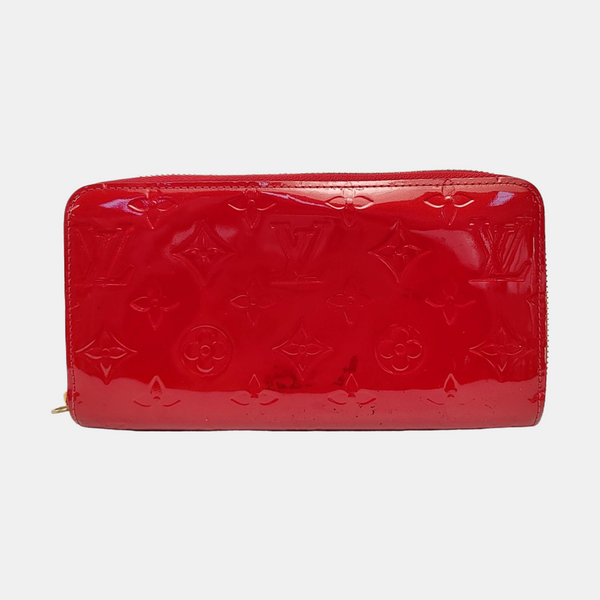 ZIPPY Patent Leather Red Wallet