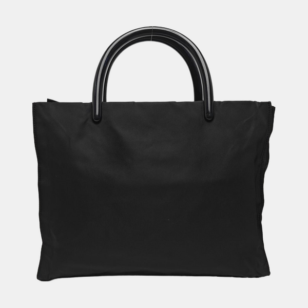 Nylon Tote Bag Black