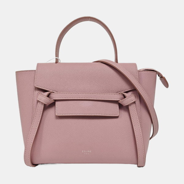 BELT Nano Calfskin Pink