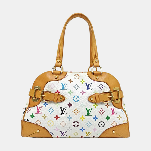 LV × TM CLAUDIA Monogram Coated Canvas White