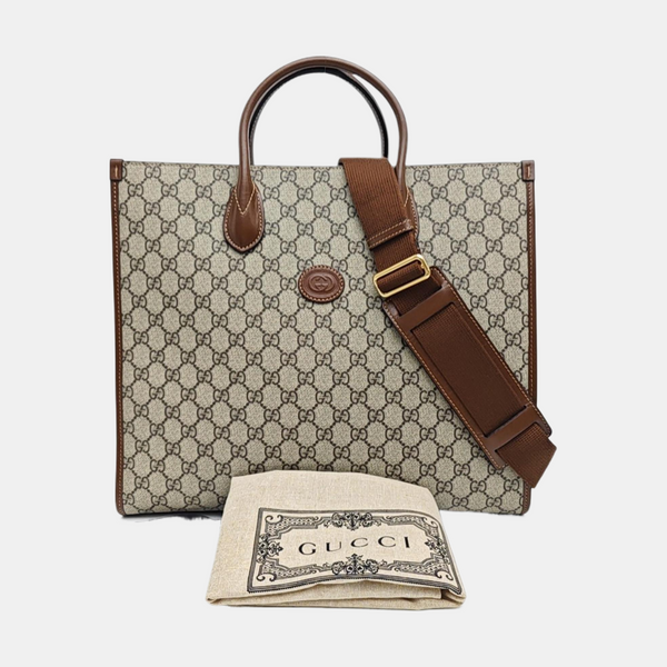 Retro Medium Monogram Coated Canvas Black