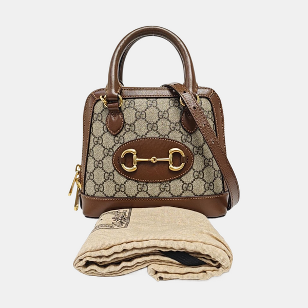Horsebit 1955 Mini Coated Canvas Beige