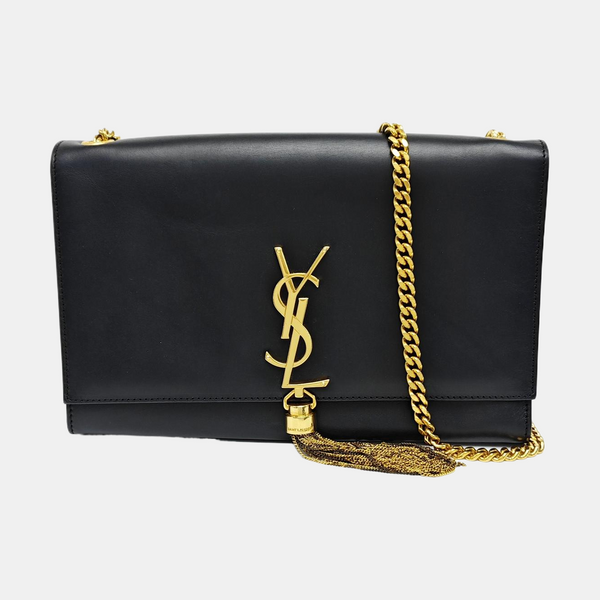 KATE Medium Calfskin Black