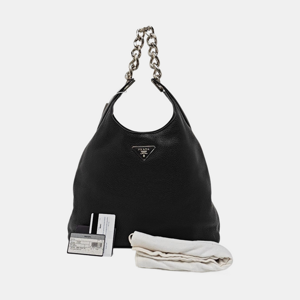 Calfskin Tote Bag Black