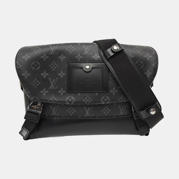 VOYAGER PM Monogram Coated Canvas Black