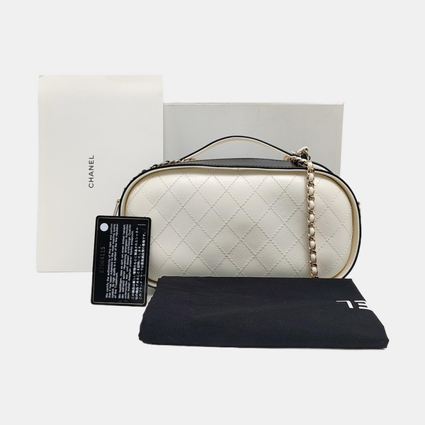 Quilted Calfskin Black