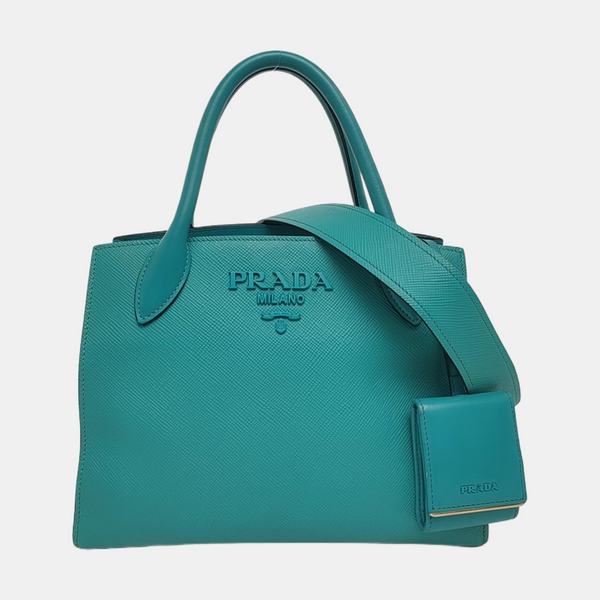 Monochrome Saffiano Calfskin Green