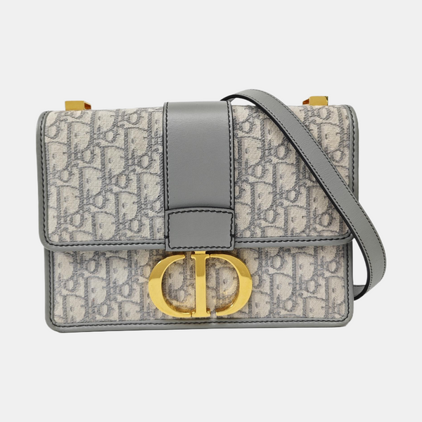 30 Montaigne Oblique Canvas Gray
